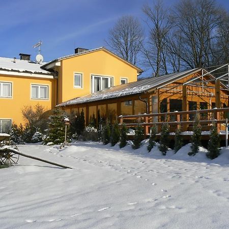 Restaurace A Penzion Cesky Les Horní Folmava Buitenkant foto